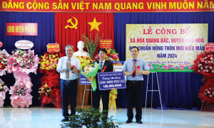 Phú Hòa phát triển kinh tế theo hướng tăng trưởng xanh, bền vững