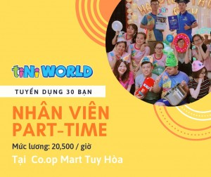 Việc Làm Sinh Viên- Nhân Viên khu vui chơi thiếu...