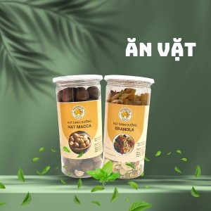 Combo hạt dinh dưỡng , granola và hạt macca