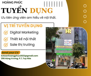 TUYỂN NHÂN VIÊN KẾ TOÁN BÁN HÀNG